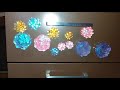 My finished resin flowers