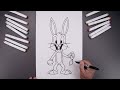 How To Draw Bugs Bunny | Multiversus