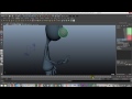 Maya 3D Animation - Animating a character to pick up objects(Parent/Constraint)