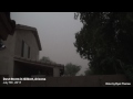 Phoenix Dust Storm 2011 - Arizona Dust Storm Monsoon July 2011 in Gilbert, Arizona | Haboob Cloud