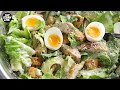 Healthy Chicken Caesar Salad Recipe - MY FAVORITE!