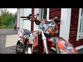 KTM EXC125 SUPERMOTO STUNTRIDING