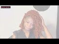 NEW YANKY TWIST CROCHET BRAID INSTALL ( ginger / auburn ) crochet braid plus