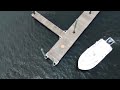Drone with boat