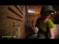 Woman Builds Underground Dugout Shelter In Forest | Start To Finish
