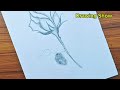 Rose Drawing Easy || How To Draw a Rose step by step