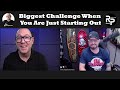 What's the BIGGEST challenge when starting out in Voice Over?