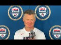 Steve Kerr Reacts To Klay Thompson Leaving Warriors And LeBron James Leading Team USA