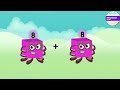 Numberblocks big to small squence addition full episodes| @Educationalcorner110 #learntocount