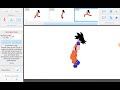 goku running extended