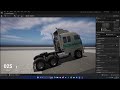 Unreal Engine 5 - Euro Truck Simulator (Part1 - Truck+Trailer System)