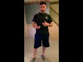 Push-up, curl and squat demo