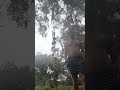 Practicing Handstands in The Rain