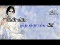 LỆ ĐÁ - KARAOKE - Tone NAM ( A/La Trưởng )