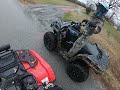 Riding with a new 2022 Polaris 570 Trail