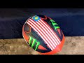 Repaint helm KYT nfr motif xlite Hafizh Syahrin malaysia