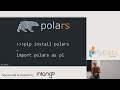 Polars is the Pandas killer / Igor Mintz (Viz.ai)