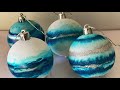 DIY Alcohol Ink Christmas Baubles with Sue Findlay