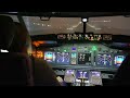 Boeing 737-800 FULL Cockpit Simulator (Landing Copenhagen!)