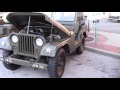 Restored 1953 Willys M38A1 Jeep, Trailer & Guns.