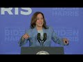 Vice President Kamala Harris speaks in Las Vegas