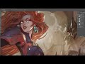 Asterin Digital Painting - Patreon November Timelapse