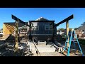 MODERN BACKYARD TIME LAPSE! - Front and Backyard Transformation