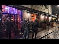 Travel to Lithuania - Vilnius 4K - Vilnius street at night - 2024