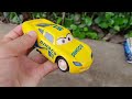 Clean up muddy minicars & disney pixar car convoys! Play in the garden