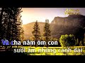 Tình Cha Karaoke Tone Nam karaoke Đăng khôi - Beat Mới