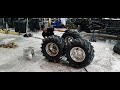 🚜🚜 Mounting Trencher AG tires on chevy Rims with hand tools!💪💪