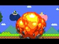 GameUp: What if Mario turns into Pacman fixing Peach Giant Big Butts