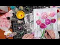 Watch me paint - alcohol ink roses