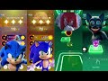 Sonic The Hedgehog 🆚️ Sonic Exe 🆚️ Sonic Prime 🆚️ Cartoon Cat || Coffin Dance || Tiles Hop EDM Rush!