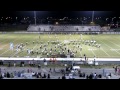 2014 Sarasota High School Mighty Sailor Band Postgame Show 10-10-2014