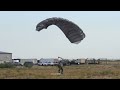 Paratroopers Jump from Short C-23B Sherpa in Marana, Arizona • Davis-Monthan Air Force Base