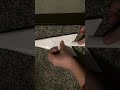 How to make a paper Kunai knife