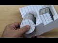 easy 3d drawing on paper for beginners