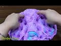 Special Series #01 BLUE DOREAMON vs PURPLE HELLO KITTY !! Mixing Random Things into GLOSSY Slime