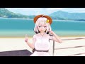 【MMD】白ワンピ姿のあかりちゃんで『恋愛サーキュレーション』