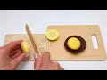 How to Cutting Fruit, Leeks and Vegetable | Real vs Wooden Challenge ASMR #2