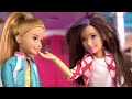 Barbie Chelsea Doll Babysits Funny Pets - Learn About Caring for Animals