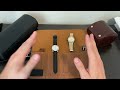 LEATHER Watch Roll VS WAXED CANVAS Watch Roll (BEST WATCH STORAGE/TRAVEL)