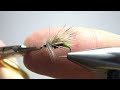 Tying the Sierra Caddis (from Jim Quick's 1957 Trout Flies)