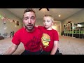 FATHER SON NERF TRICK SHOTS! / Velcro Balls