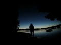 sunset over ril lake timelapse