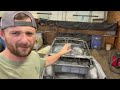 Chemical dipping a 1974 Porsche 914