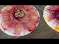 #516 EN: Amazing Effects Cloudy Flower Technique | #epoxyresin