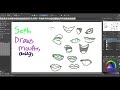 Seph Draws Mouths (Digital Drawing A Week 17)