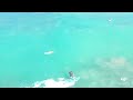 Waikiki Beach Surfing drone